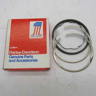 Harley OEM NOS Panhead Shovelhead Standard Piston Ring Set 22325-55