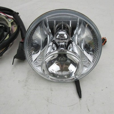 Harley Davidson Genuine NOS NIB Headlight 7" HID Dual Bulb Head Lamp 6