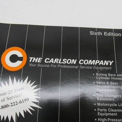 The Carlson Company Sixth Edition Professional Service Equipment Pamph