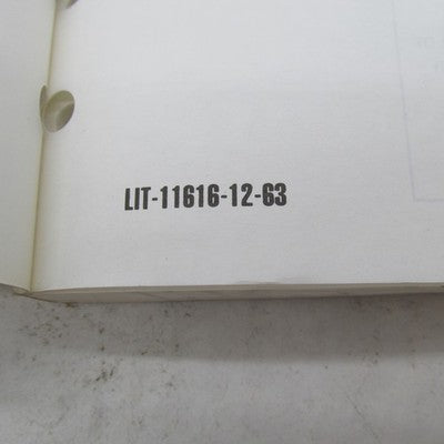 YAMAHA OEM XVS1100L © Service Manual Operator Guide LIT-11616-12-63 5