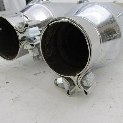 Harley Davidson OEM Lower + Upper Exhaust Mufflers 2006-2008 65215-06A