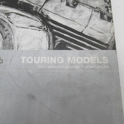 Harley Davidson Official Factory 2013 Touring Models Parts Catalog 994