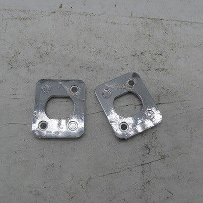 Pair of Harley Davidson Chrome Console Switch Trim Bezel Plates