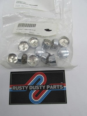 Lot of 12 Harley Davidson Genuine NOS Chrome Bolt Cover 94907-07