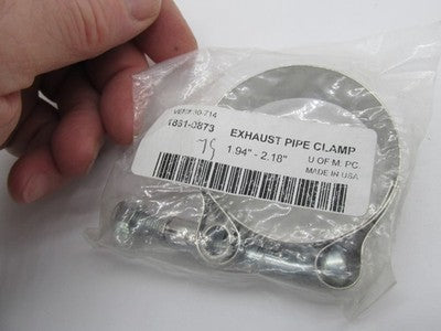 Harley Davidson NOS Exhaust Pipe Clamp 1.94"-2.18" 1861-0873 #30-714