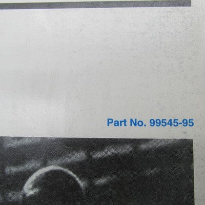 Harley-Davidson Official Factory 1995 Police Models Parts Catalog 9954