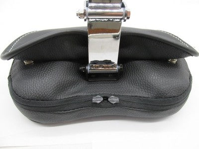 Indian Genuine Rogue Rider Backrest Pad Black White Stitching 2879542