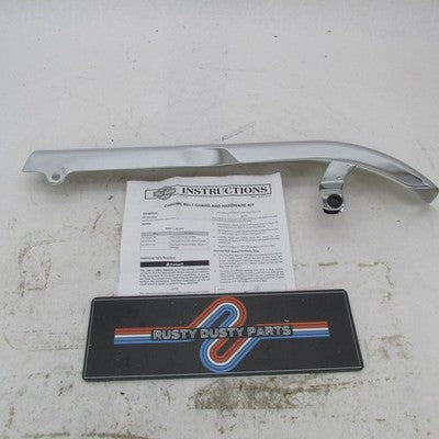 Harley Davidson Genuine Chrome Belt Guard No Hardware CVO Dyna FXDSE 6