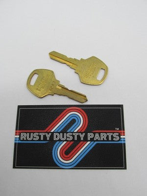 Lot of 2 Harley Davidson Genuine NOS Key Set Codes 0083 71442-91