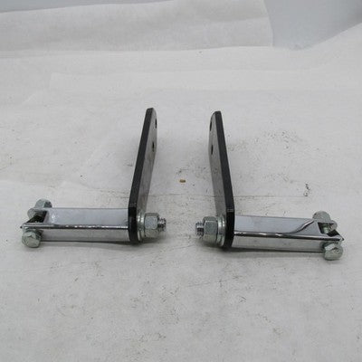 Pair of Harley Davidson 93-17 Dyna FXD Gloss Black Highway Peg Mounts