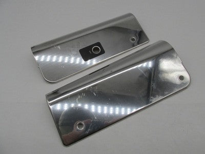 Pair of Harley Genuine Softail Fatboy Chrome Fork Side Covers 61300026
