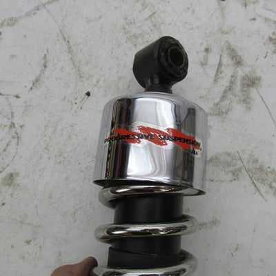 Progressive Suspension 12" Harley Dyna 412 Rear Shocks Chrome 1436 230