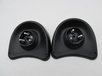 Pair of Harley-Davidson Genuine Stock Black Touring Fairing Side Mirrors