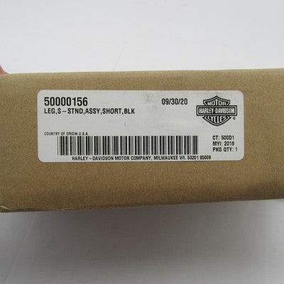 Harley Davidson Genuine NOS Jiffy Leg Stand Kickstand Assy Black 50000