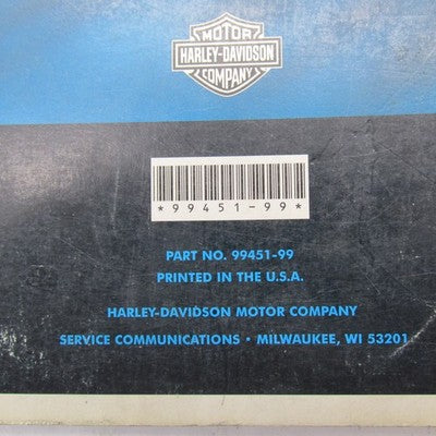 Harley-Davidson Official Factory 1999 XLH Models Parts Catalog 99451-9