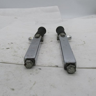 Pair of Harley OEM Rubber Highway Peg Kit w/ Extensions Sportster XL 4