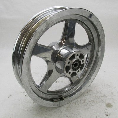 Harley OEM 16x3x3/4" Chrome 5-Spoke Dual Disc Thunderstar Front Wheel