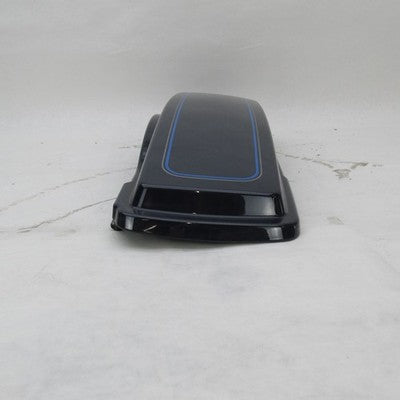 Harley OEM 93-13 Touring Right Saddlebag Lid Dark Blue Pinstripe 90756
