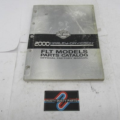 Harley Davidson Official Factory 2000 FLT Models Parts Catalog 99456-0