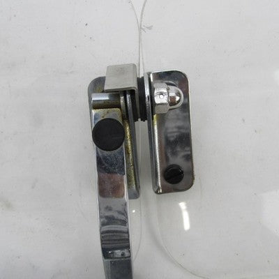 Pair of Baker Built Air Wings VTG Harley 13x6" Clear Wind Deflectors w