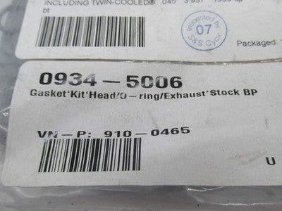 S&S Cycle NOS Harley Cylinder Head Gasket Kit, 3-7/8" 910-0465