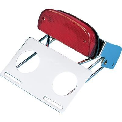 Drag Specialties Custom Taillight/Chrome Bracket Assembly DS-272026
