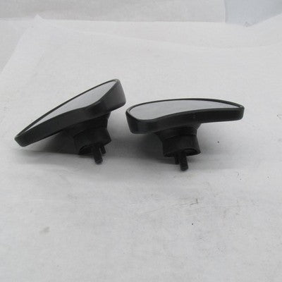Pair Harley OEM Black Fairing Mount Tapered Rearview Mirrors 46R-02806