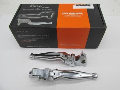 PSR NOS Harley Journey Adjustable Lever Set, Chrome 12-00605-20 | 0610
