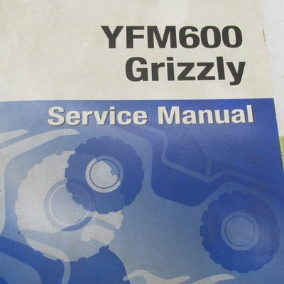 Yamaha OEM YFM600 Grizzly Factory Service Manual LIT-11616-FW-00 LIT-1