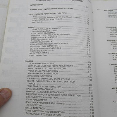 Yamaha OEM YFM600 Grizzly Factory Service Manual LIT-11616-FW-00 LIT-1