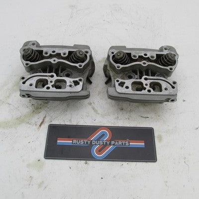 Set of Harley OEM Twin Cam 96 Engine Cylinder Heads 17096-06 17090-06