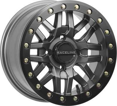 RACELINE Ryno Beadlock Wheels Gunmetal 4/137 15X10 5+5 A91G-51037-55