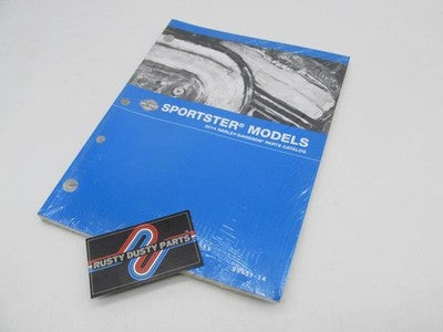Harley Davidson Official Factory 2014 Sportster Models Parts Catalog 9