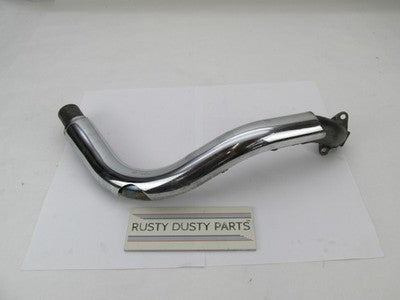 Indian Genuine NOS Chrome Sprinfield Front Exhaust Heder with Heat Shi