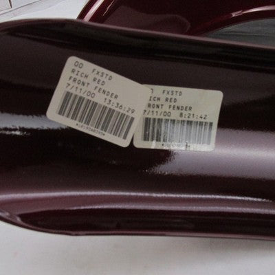 Harley 2000 Softail Deuce FXSTD Front/Rear Fender Set Luxury Rich Red