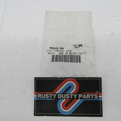 Lot of 3 Harley-Davidson Genuine OEM NOS 1/4" Terminal Rings 72242-94
