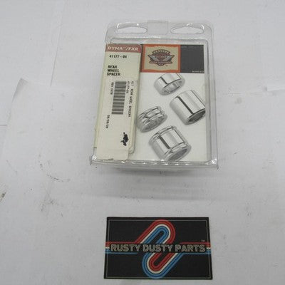Harley-Davidson OEM NOS 00-05 Dyna FXR Chrome Rear Wheel Spacer Kit 41