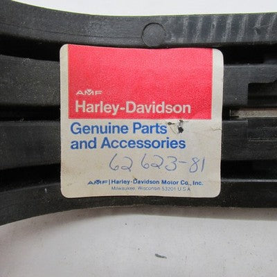AMF Harley Davidson Genuine NOS Bar + Shield Oil Tank Edging Trim 6262