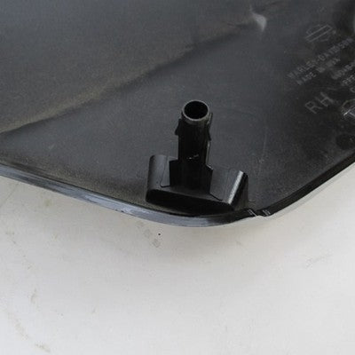 Pair of Harley-Davidson OEM Touring Side Covers Vivid Black 66048-09A