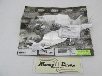 Memphis Shades Trigger-Lock Mount Kit for Harley Fats Slim Windshields