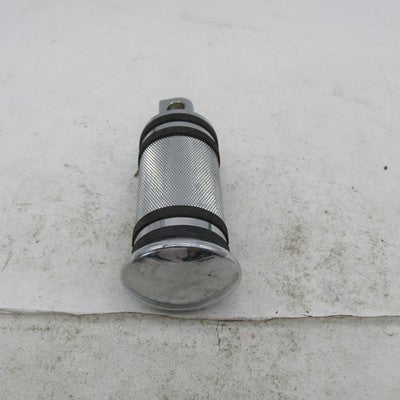 Harley Davidson OEM Single Chrome Billet Footpeg w/ Narrow Band Design