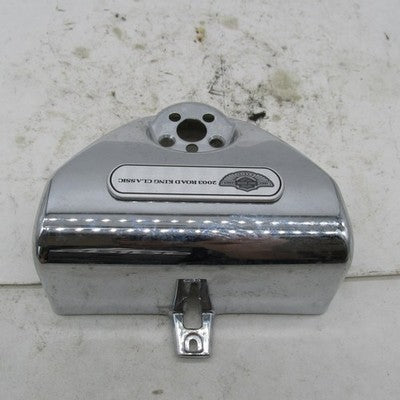 Harley OEM Chrome 100th Anniversary Handlebar Clamp Nacelle Road King