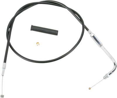 Drag Specialties Black Vinyl Throttle Cable 0650-0352