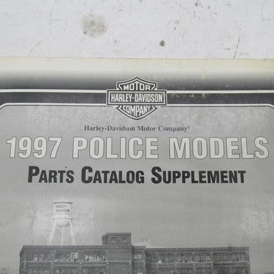 Harley-Davidson Factory 1997 Police Models Parts Catalog Supplement 99