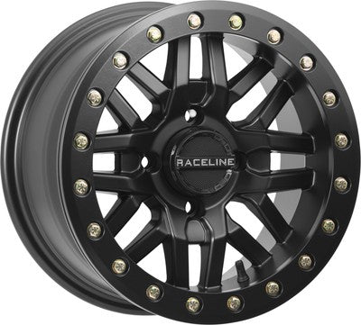 RACELINE Ryno Beadlock Wheels Black 4/137 15X7 5+2 A91B-57037-52