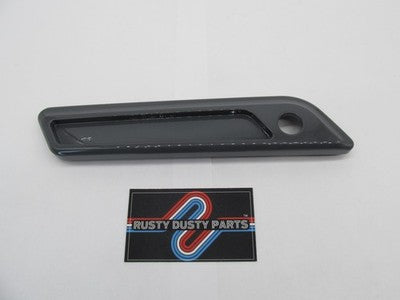 Harley-Davidson OEM NOS Left Saddlebag Latch Hinge Cover, Gunship Gray