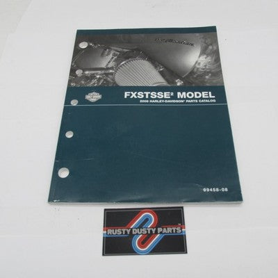 Harley-Davidson OEM 2008 CVO Softail Springer FXSTSSE2 Parts Catalog 9