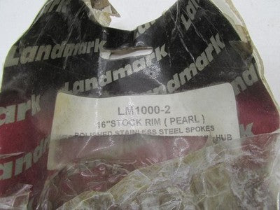Lot of 33 HArley Davidson Landmark 16" Diamond Spokes LM1000-2
