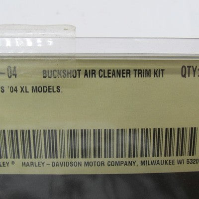 Harley-Davidson OEM NOS XL Chrome Buckshot Air Cleaner Trim Kit 29643-