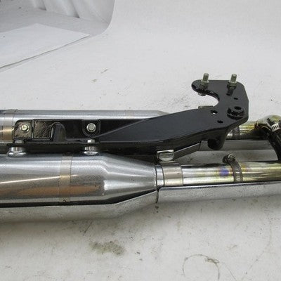 Harley Davidson OEM Softail Chrome Exhaust System w/ Mufflers 64725-08